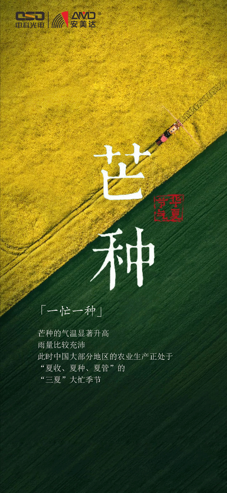 芒种不忙中科护航